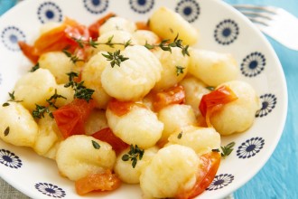 Gnocchi pomodori e timo